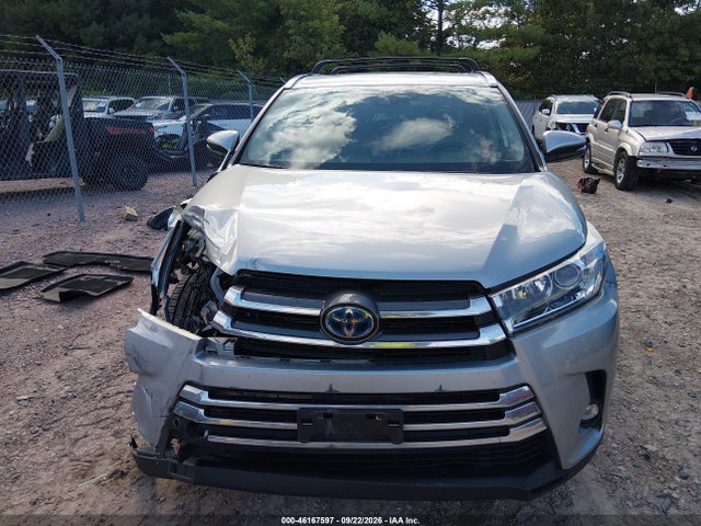 Продаж на аукціоні авто 2019 Toyota Highlander Hybrid Limited, vin: 5TDDGRFH1KS072744, номер лоту: 46167597