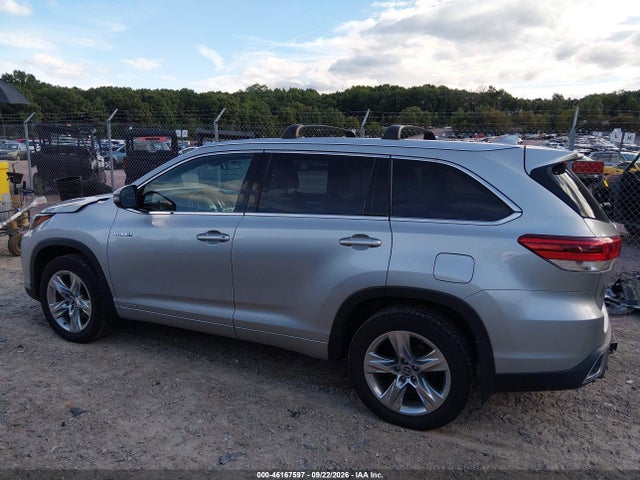 Продаж на аукціоні авто 2019 Toyota Highlander Hybrid Limited, vin: 5TDDGRFH1KS072744, номер лоту: 46167597