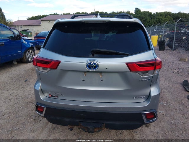 Продаж на аукціоні авто 2019 Toyota Highlander Hybrid Limited, vin: 5TDDGRFH1KS072744, номер лоту: 46167597
