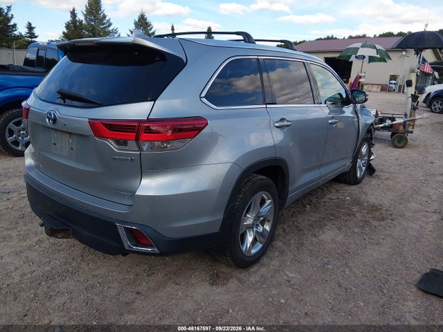 Продаж на аукціоні авто 2019 Toyota Highlander Hybrid Limited, vin: 5TDDGRFH1KS072744, номер лоту: 46167597