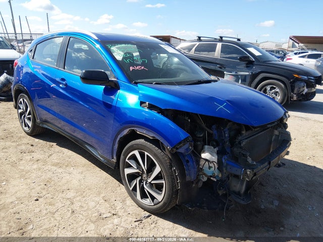 46167737 :رقم المزاد ، 3CZRU5H1XKG700994 vin ، 2019 Honda Hr-v Sport مزاد بيع