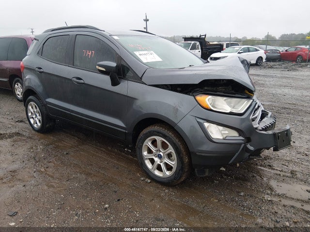 46167747 :رقم المزاد ، MAJ6S3GL4KC276758 vin ، 2019 Ford Ecosport Se مزاد بيع