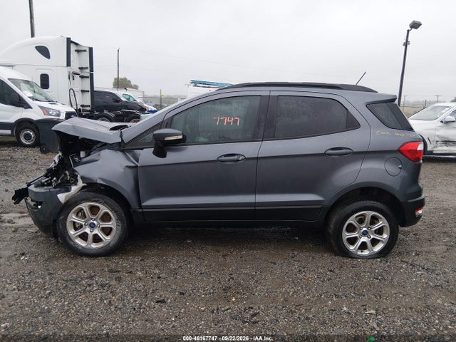46167747 :رقم المزاد ، MAJ6S3GL4KC276758 vin ، 2019 Ford Ecosport Se مزاد بيع