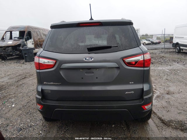 46167747 :رقم المزاد ، MAJ6S3GL4KC276758 vin ، 2019 Ford Ecosport Se مزاد بيع