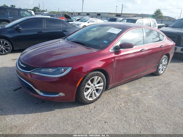 Продажа на аукционе авто 2016 Chrysler 200 Limited, vin: 1C3CCCAB4GN145226, номер лота: 46167755