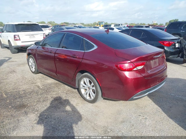Продажа на аукционе авто 2016 Chrysler 200 Limited, vin: 1C3CCCAB4GN145226, номер лота: 46167755
