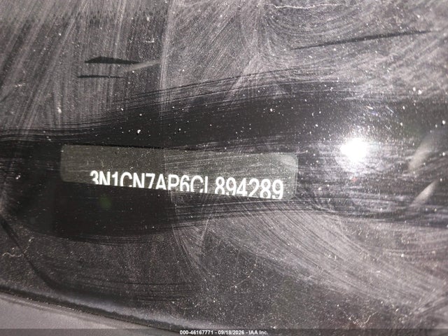 Продаж на аукціоні авто 2012 Nissan Versa 1.6 Sv, vin: 3N1CN7AP6CL894289, номер лоту: 46167771