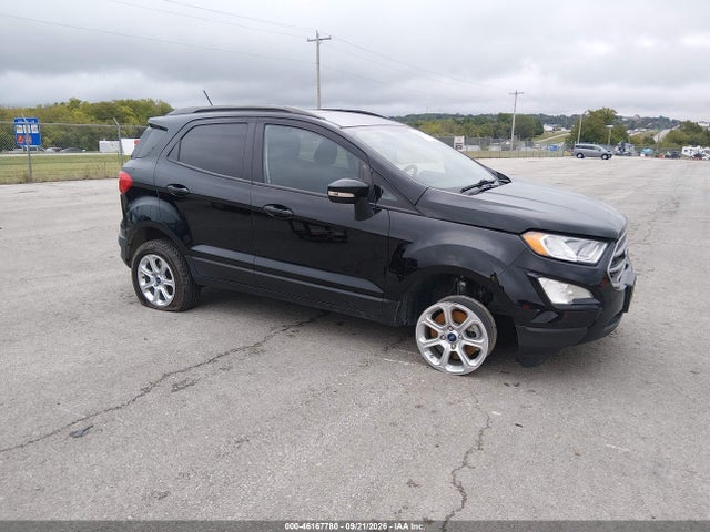 46167780 :رقم المزاد ، MAJ6S3GL9LC389803 vin ، 2020 Ford Ecosport Se مزاد بيع