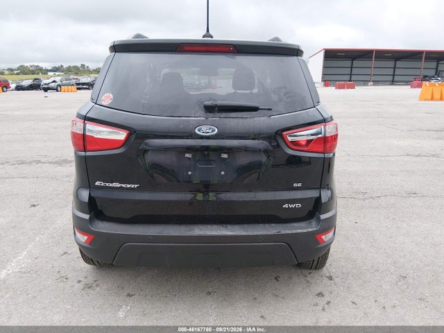 46167780 :رقم المزاد ، MAJ6S3GL9LC389803 vin ، 2020 Ford Ecosport Se مزاد بيع