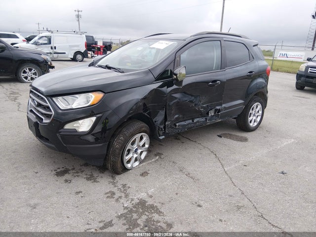 46167780 :رقم المزاد ، MAJ6S3GL9LC389803 vin ، 2020 Ford Ecosport Se مزاد بيع