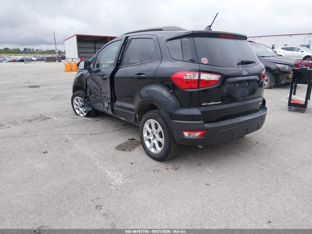 46167780 :رقم المزاد ، MAJ6S3GL9LC389803 vin ، 2020 Ford Ecosport Se مزاد بيع