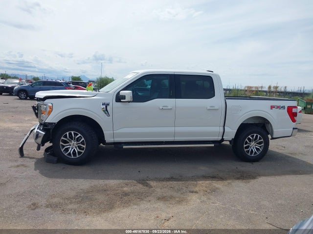 2022 Ford F-150 Lariat მანქანა იყიდება აუქციონზე, vin: 1FTFW1E8XNFA89335, აუქციონის ნომერი: 46167830