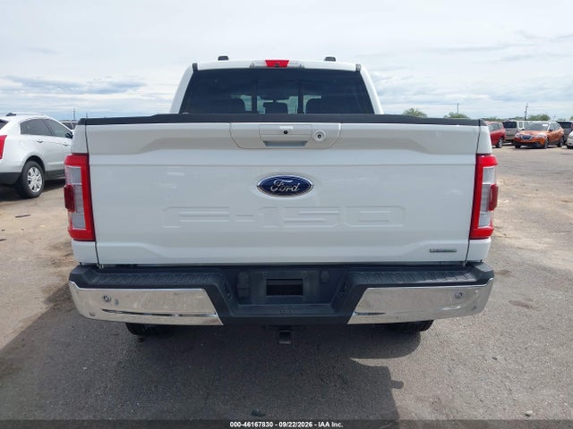 2022 Ford F-150 Lariat მანქანა იყიდება აუქციონზე, vin: 1FTFW1E8XNFA89335, აუქციონის ნომერი: 46167830