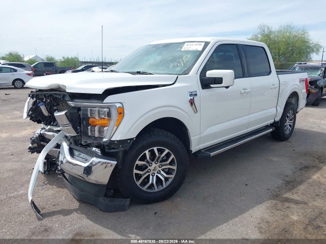 2022 Ford F-150 Lariat მანქანა იყიდება აუქციონზე, vin: 1FTFW1E8XNFA89335, აუქციონის ნომერი: 46167830