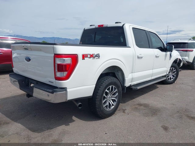 2022 Ford F-150 Lariat მანქანა იყიდება აუქციონზე, vin: 1FTFW1E8XNFA89335, აუქციონის ნომერი: 46167830