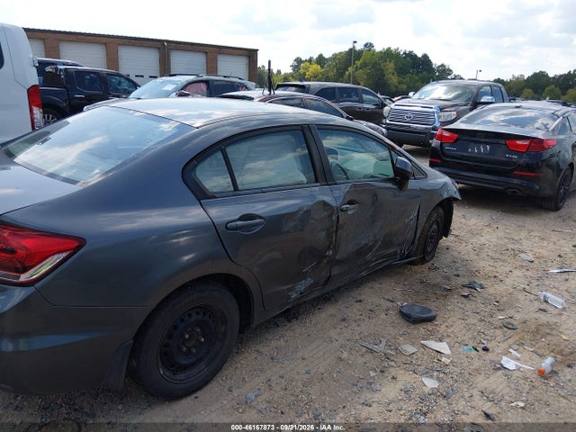 Aukcja sprzedaży 2013 Honda Civic Lx, vin: 19XFB2F55DE039165, numer aukcji: 46167873