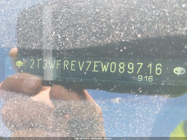46167915 :رقم المزاد ، 2T3WFREV7EW089716 vin ، 2014 Toyota Rav4 Xle مزاد بيع