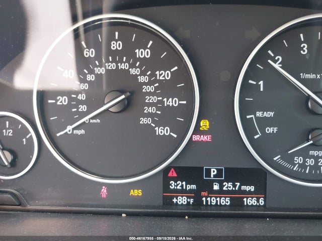 2014 Bmw 320i მანქანა იყიდება აუქციონზე, vin: WBA3B1G52ENS80848, აუქციონის ნომერი: 46167955