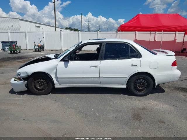2001 Toyota Corolla S მანქანა იყიდება აუქციონზე, vin: 1NXBR12E11Z481363, აუქციონის ნომერი: 46167957