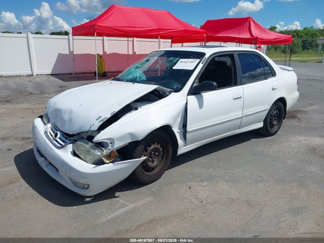 2001 Toyota Corolla S მანქანა იყიდება აუქციონზე, vin: 1NXBR12E11Z481363, აუქციონის ნომერი: 46167957