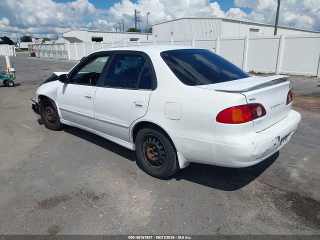 2001 Toyota Corolla S მანქანა იყიდება აუქციონზე, vin: 1NXBR12E11Z481363, აუქციონის ნომერი: 46167957