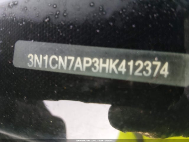Nissan Versa 1.6 Sv 2017 3N1CN7AP3HK412374 Image 9
