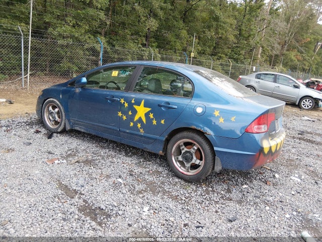 46168005 :رقم المزاد ، 1HGFA165X8L042476 vin ، 2008 Honda Civic Lx مزاد بيع