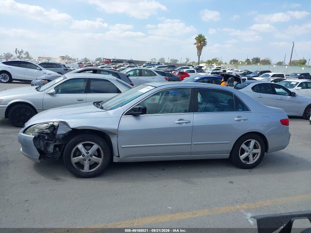 2005 Honda Accord 2.4 Ex მანქანა იყიდება აუქციონზე, vin: 1HGCM56815A013323, აუქციონის ნომერი: 46168021