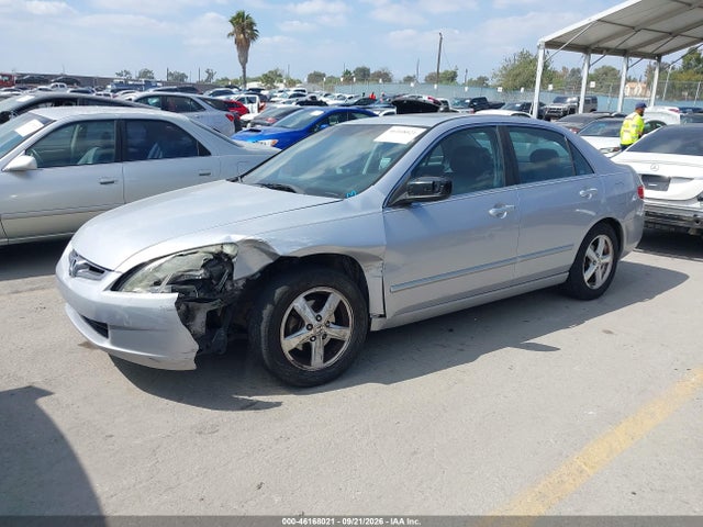 2005 Honda Accord 2.4 Ex მანქანა იყიდება აუქციონზე, vin: 1HGCM56815A013323, აუქციონის ნომერი: 46168021
