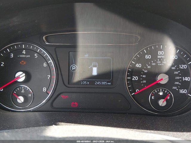 46168041 :رقم المزاد ، 5XYPG4A56HG207297 vin ، 2017 Kia Sorento 3.3l Lx مزاد بيع