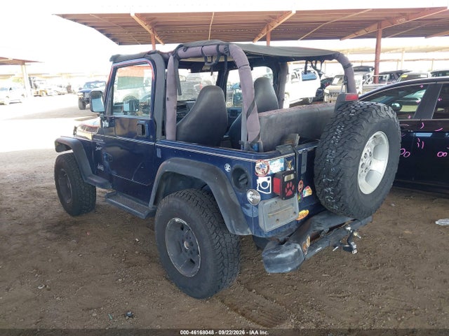 Aukcja sprzedaży 2001 Jeep Wrangler Sport, vin: 1J4FA49S51P309579, numer aukcji: 46168048