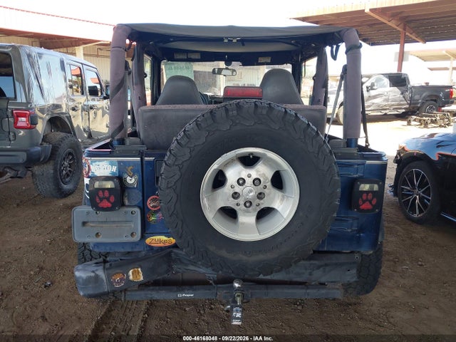Aukcja sprzedaży 2001 Jeep Wrangler Sport, vin: 1J4FA49S51P309579, numer aukcji: 46168048
