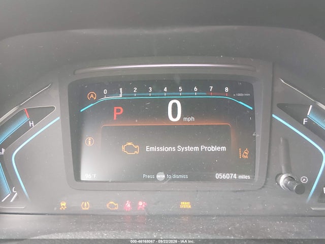 Aukcja sprzedaży 2020 Honda Odyssey Ex, vin: 5FNRL6H58LB057232, numer aukcji: 46168067
