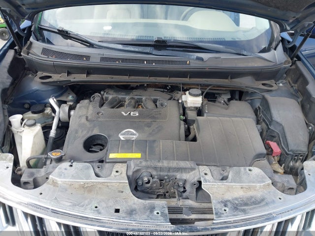 46168103 :رقم المزاد ، JN8AZ1MU1AW015798 vin ، 2010 Nissan Murano Sl مزاد بيع