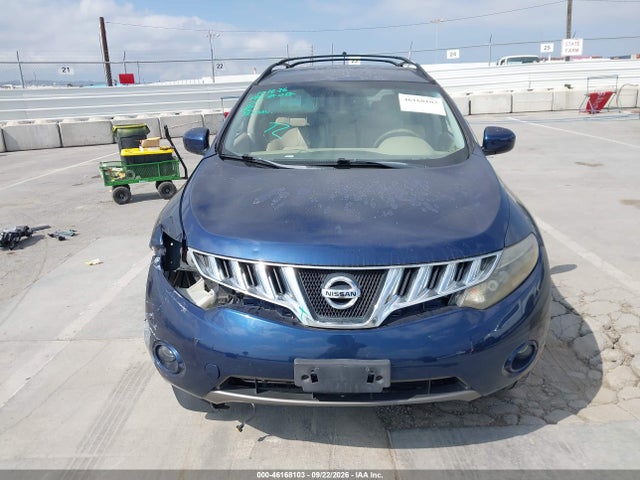 46168103 :رقم المزاد ، JN8AZ1MU1AW015798 vin ، 2010 Nissan Murano Sl مزاد بيع