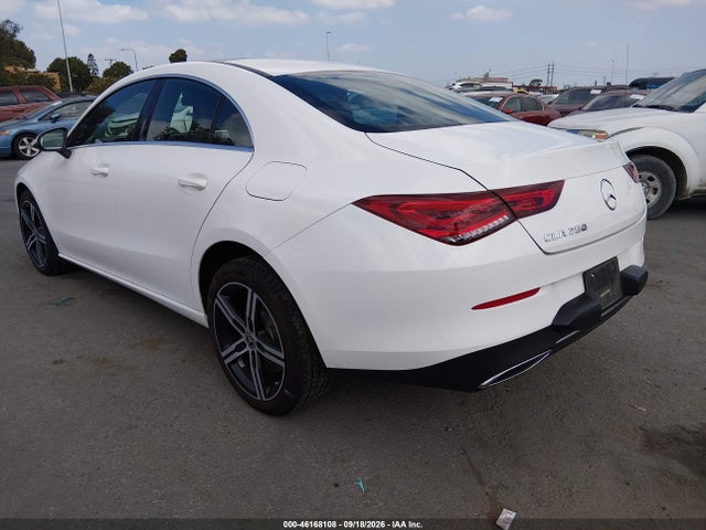 Продажа на аукционе авто 2020 Mercedes-benz Cla 250, vin: WDD5J4GB7LN034354, номер лота: 46168108