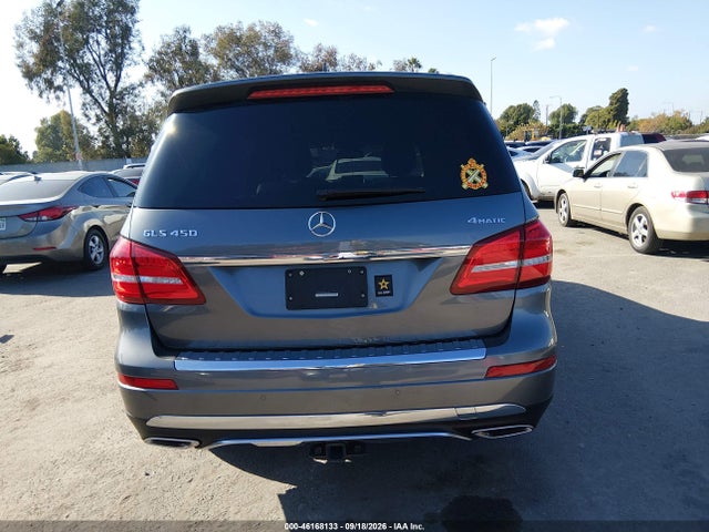 46168133 :رقم المزاد ، 4JGDF6EE9HA851190 vin ، 2017 Mercedes-benz Gls 450 4matic مزاد بيع