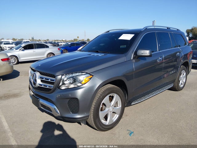46168133 :رقم المزاد ، 4JGDF6EE9HA851190 vin ، 2017 Mercedes-benz Gls 450 4matic مزاد بيع