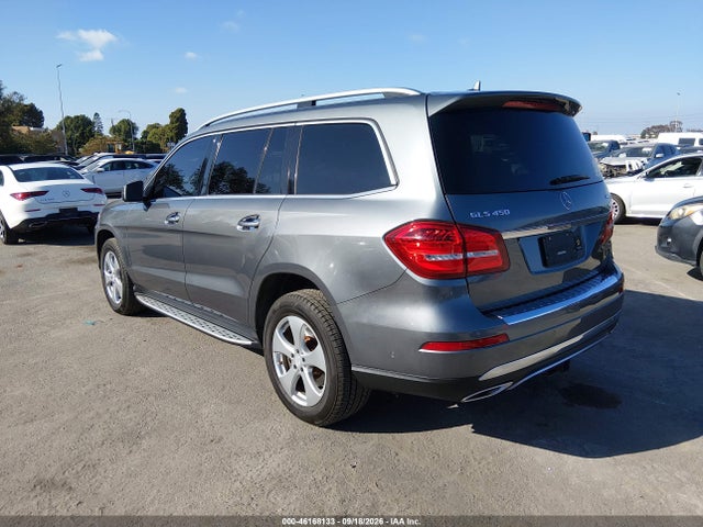 46168133 :رقم المزاد ، 4JGDF6EE9HA851190 vin ، 2017 Mercedes-benz Gls 450 4matic مزاد بيع