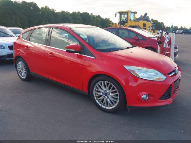 46168215 :رقم المزاد ، 1FAHP3M24CL287427 vin ، 2012 Ford Focus Sel مزاد بيع