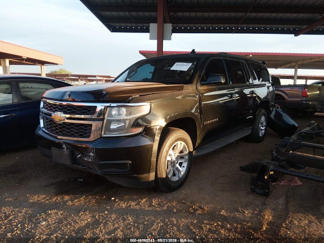 46168243 :رقم المزاد ، 1GNSCJKC7FR596068 vin ، 2015 Chevrolet Suburban 1500 Lt مزاد بيع