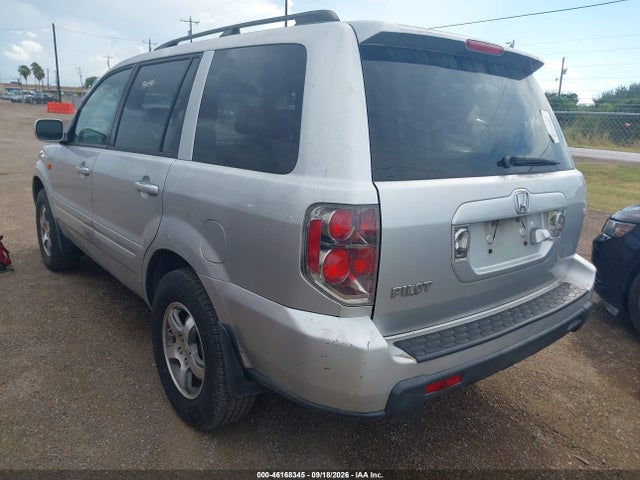 2007 Honda Pilot Ex-l მანქანა იყიდება აუქციონზე, vin: 5FNYF28797B011721, აუქციონის ნომერი: 46168345