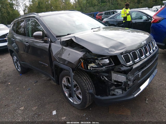 2019 Jeep Compass Limited 4x4 მანქანა იყიდება აუქციონზე, vin: 3C4NJDCB7KT761265, აუქციონის ნომერი: 46168395