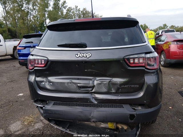 2019 Jeep Compass Limited 4x4 მანქანა იყიდება აუქციონზე, vin: 3C4NJDCB7KT761265, აუქციონის ნომერი: 46168395