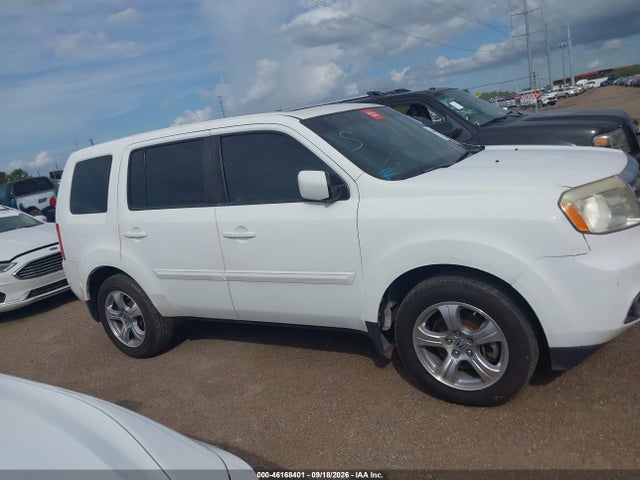 2013 Honda Pilot Ex-l მანქანა იყიდება აუქციონზე, vin: 5FNYF3H55DB001008, აუქციონის ნომერი: 46168401