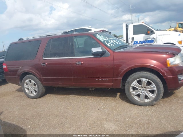 46168415 :رقم المزاد ، 1FMJK1MTXFEF40116 vin ، 2015 Ford Expedition Max Platinum مزاد بيع