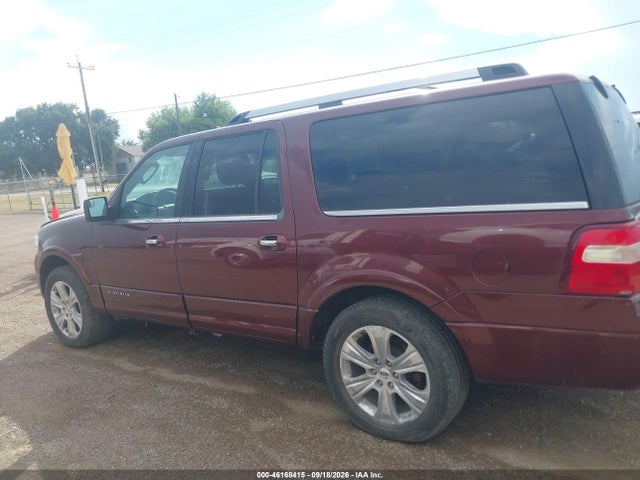 46168415 :رقم المزاد ، 1FMJK1MTXFEF40116 vin ، 2015 Ford Expedition Max Platinum مزاد بيع
