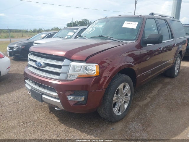 46168415 :رقم المزاد ، 1FMJK1MTXFEF40116 vin ، 2015 Ford Expedition Max Platinum مزاد بيع