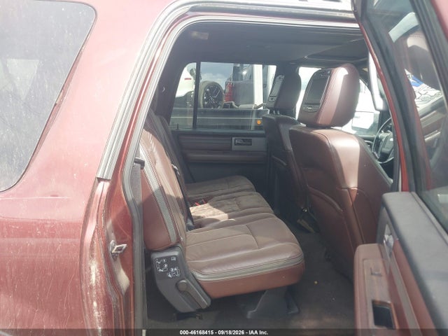 46168415 :رقم المزاد ، 1FMJK1MTXFEF40116 vin ، 2015 Ford Expedition Max Platinum مزاد بيع