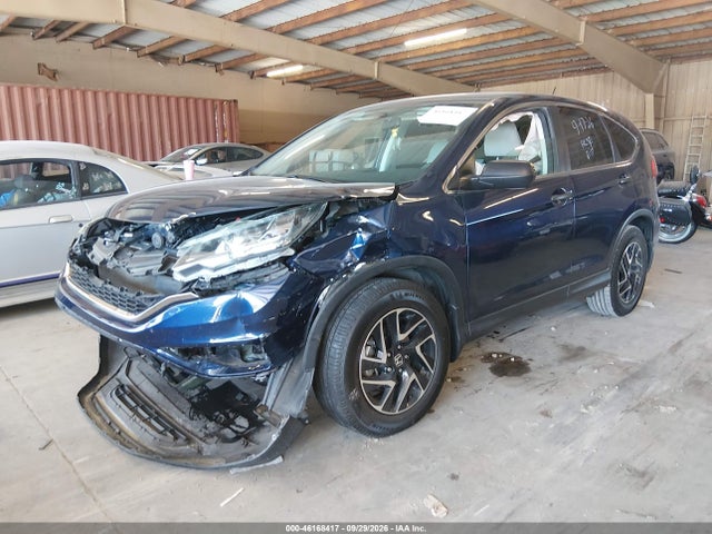 2016 Honda Cr-v Se მანქანა იყიდება აუქციონზე, vin: 2HKRM3H40GH533855, აუქციონის ნომერი: 46168417